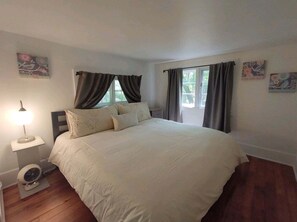 2 dormitorios, tabla de planchar con plancha, wifi gratis y ropa de cama