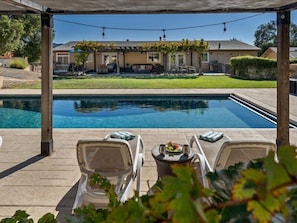 Piscine chauffée