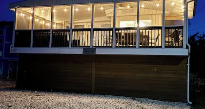 Steps from beach access, family friendly home with all the amenities!