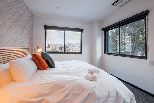 Pillow-top beds, iron/ironing board, free cots/infant beds, free WiFi