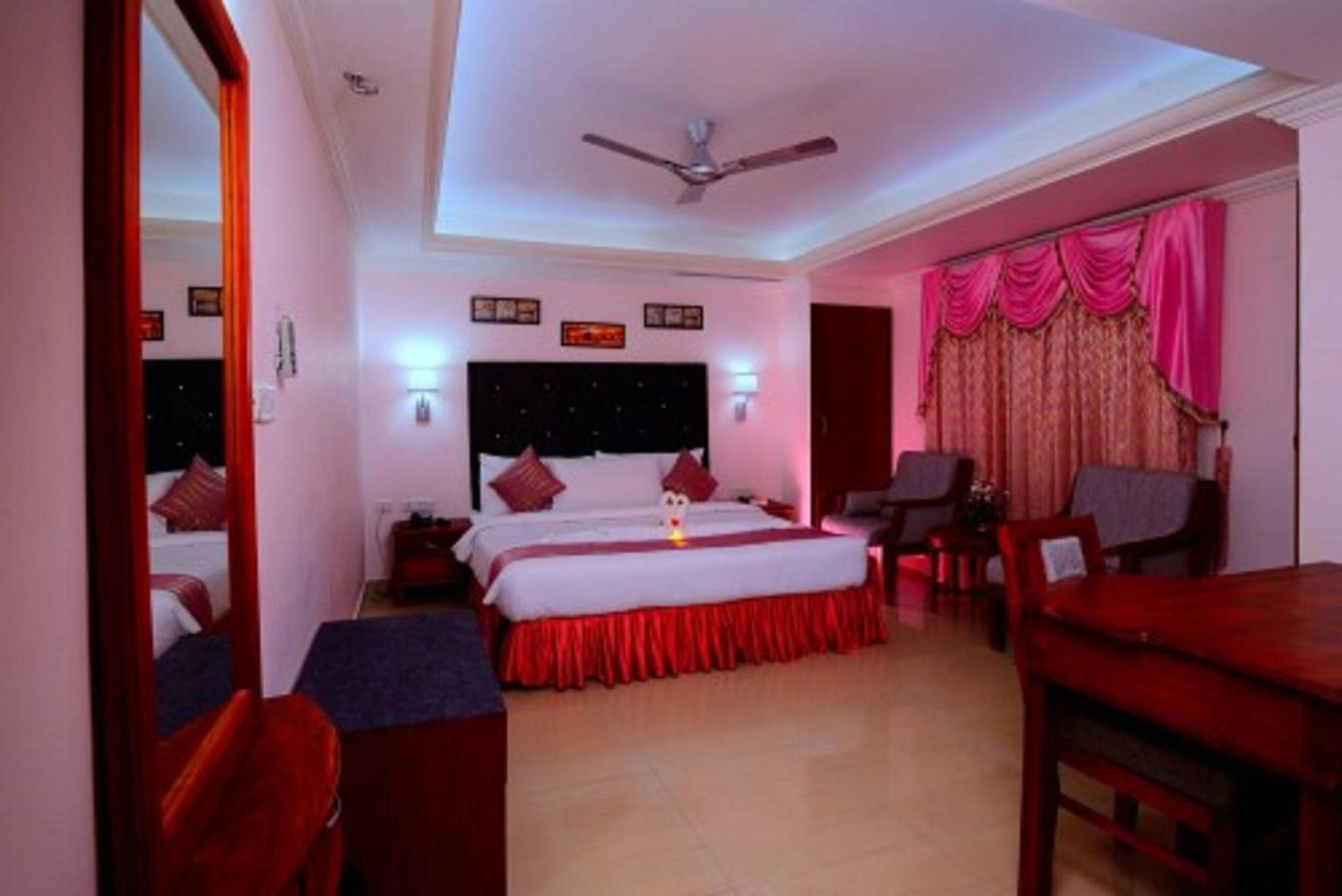 in-room safe, desk, blackout curtains, soundproofing