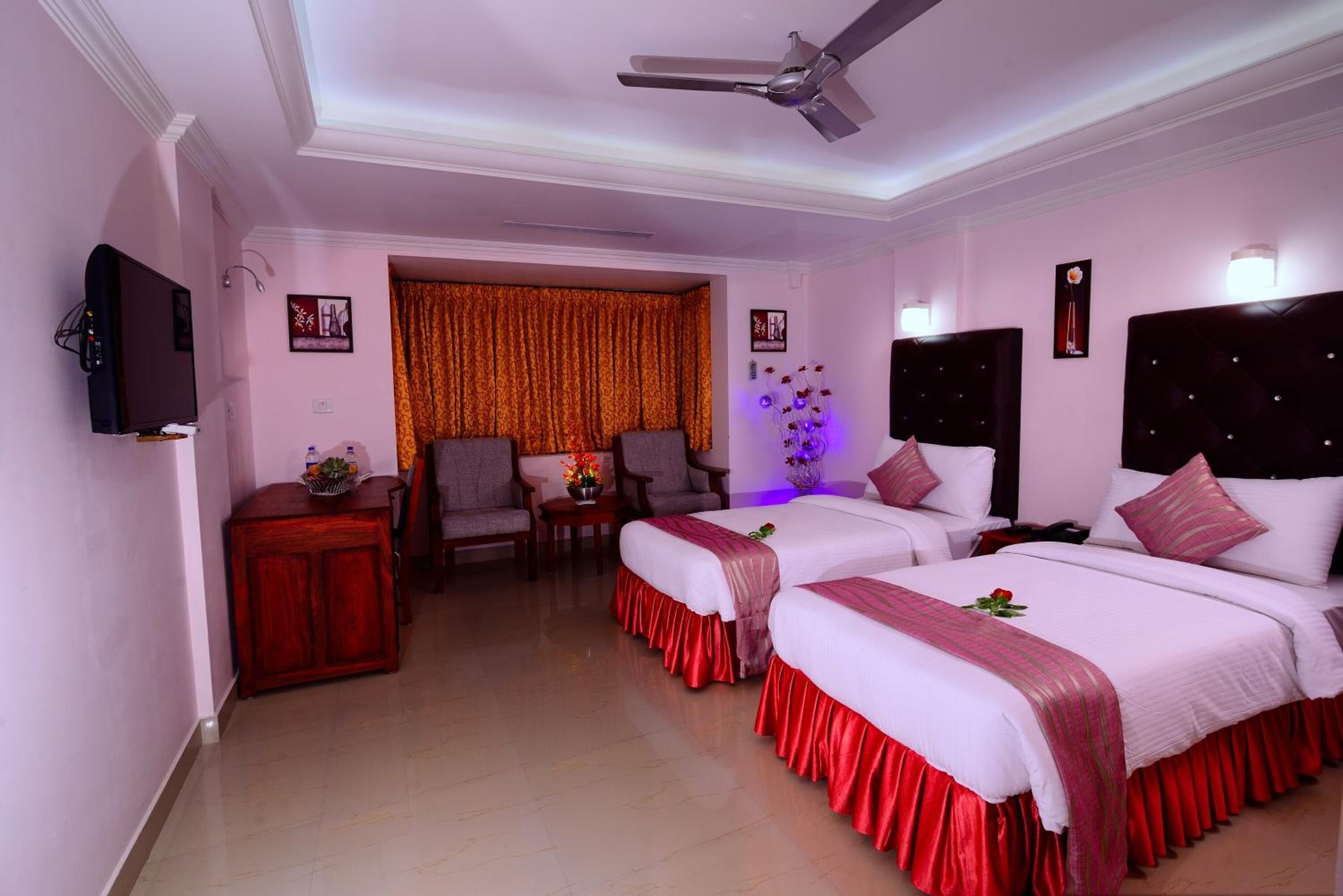 in-room safe, desk, blackout curtains, soundproofing