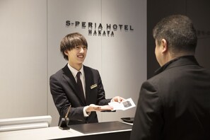 Reception - S-Peria Hotel Hakata (Fukuoka)