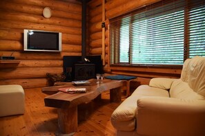 Hakuba Cottage | Living area - Aqua Alpine Cottage (Hakuba)