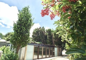 Fassade der Unterkunft