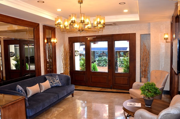 Sitzecke in der Lobby