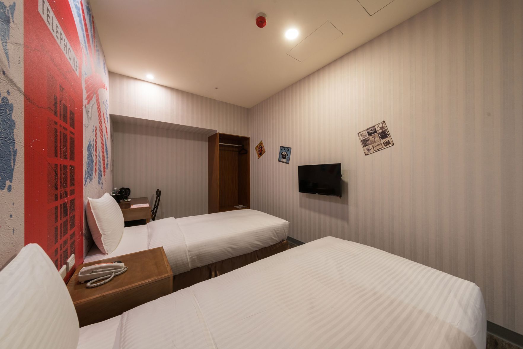 Sistema de insonorización, wifi gratis, ropa de cama