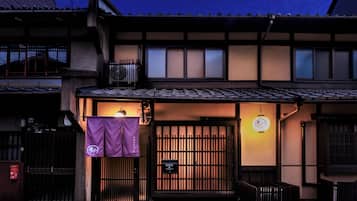 Front of property – evening/night