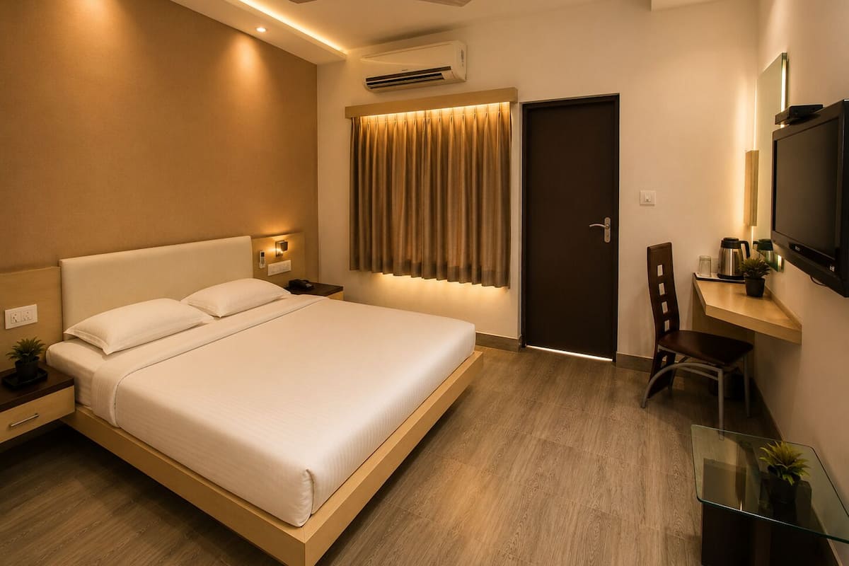 Deluxe Room | Caja fuerte, escritorio, camas supletorias y wifi gratis