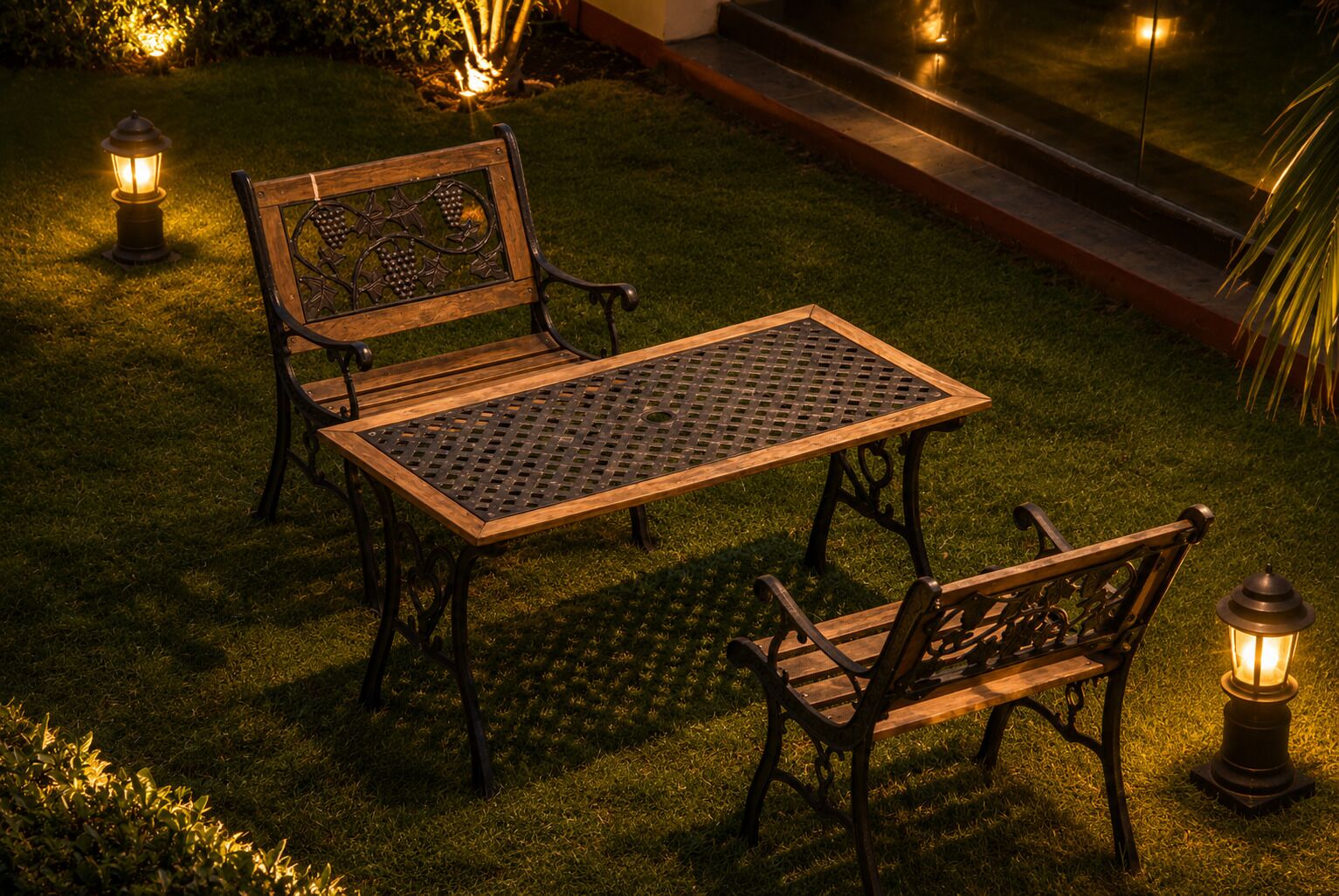 إطلالة على الحديقة