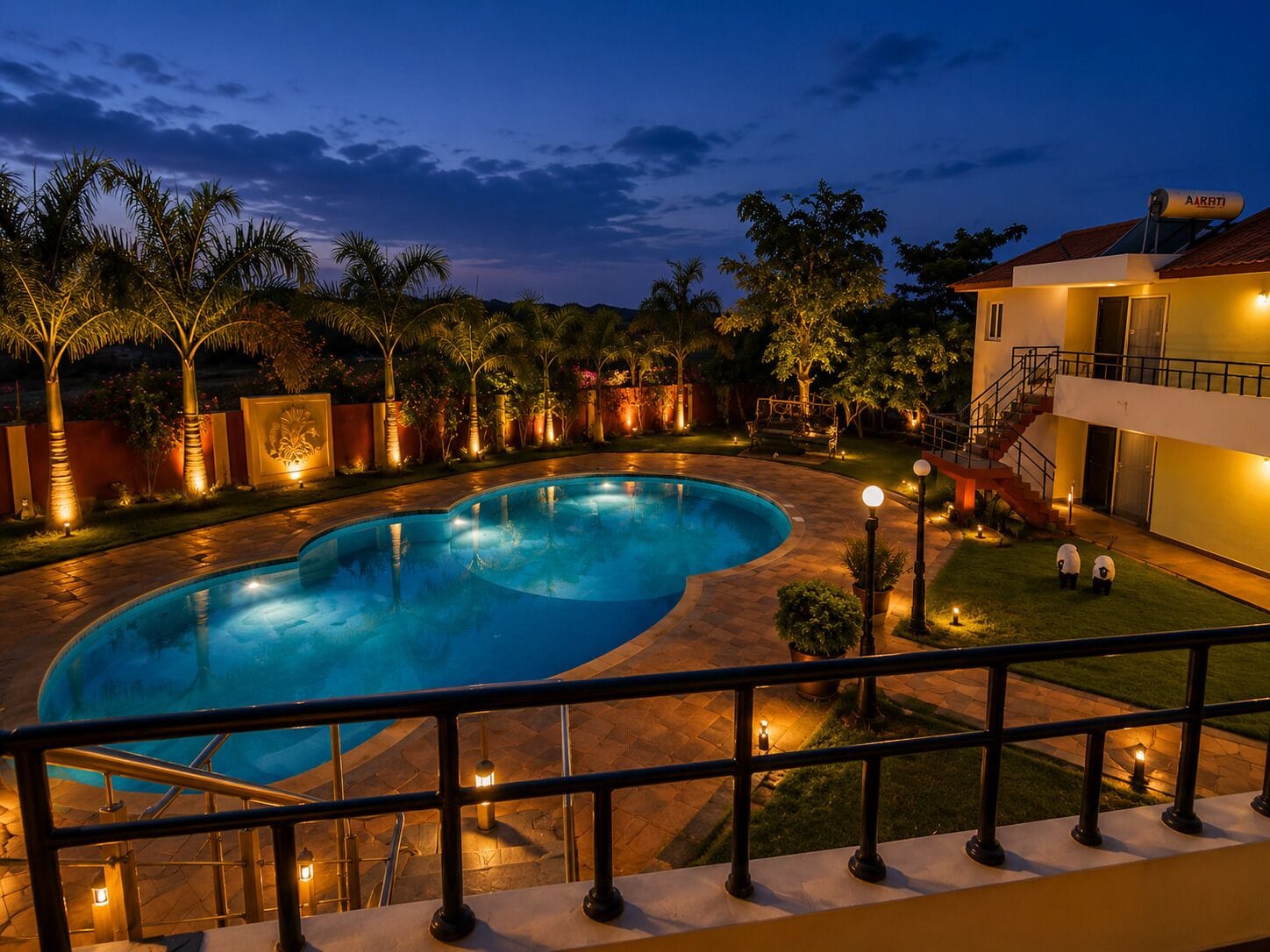 Outdoor pool