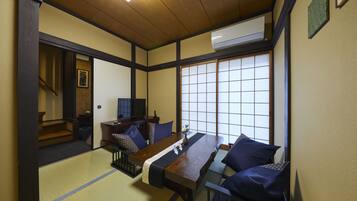Japanese Town style house | Living area | Flat-screen TV