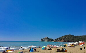 Beach nearby, rowing
