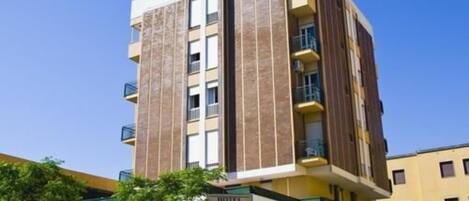 Fassade der Unterkunft