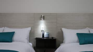 Premium bedding, minibar, in-room safe, desk
