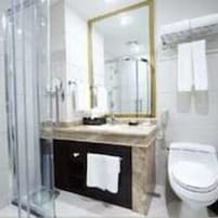 Minibar, caja fuerte, escritorio y cortinas opacas