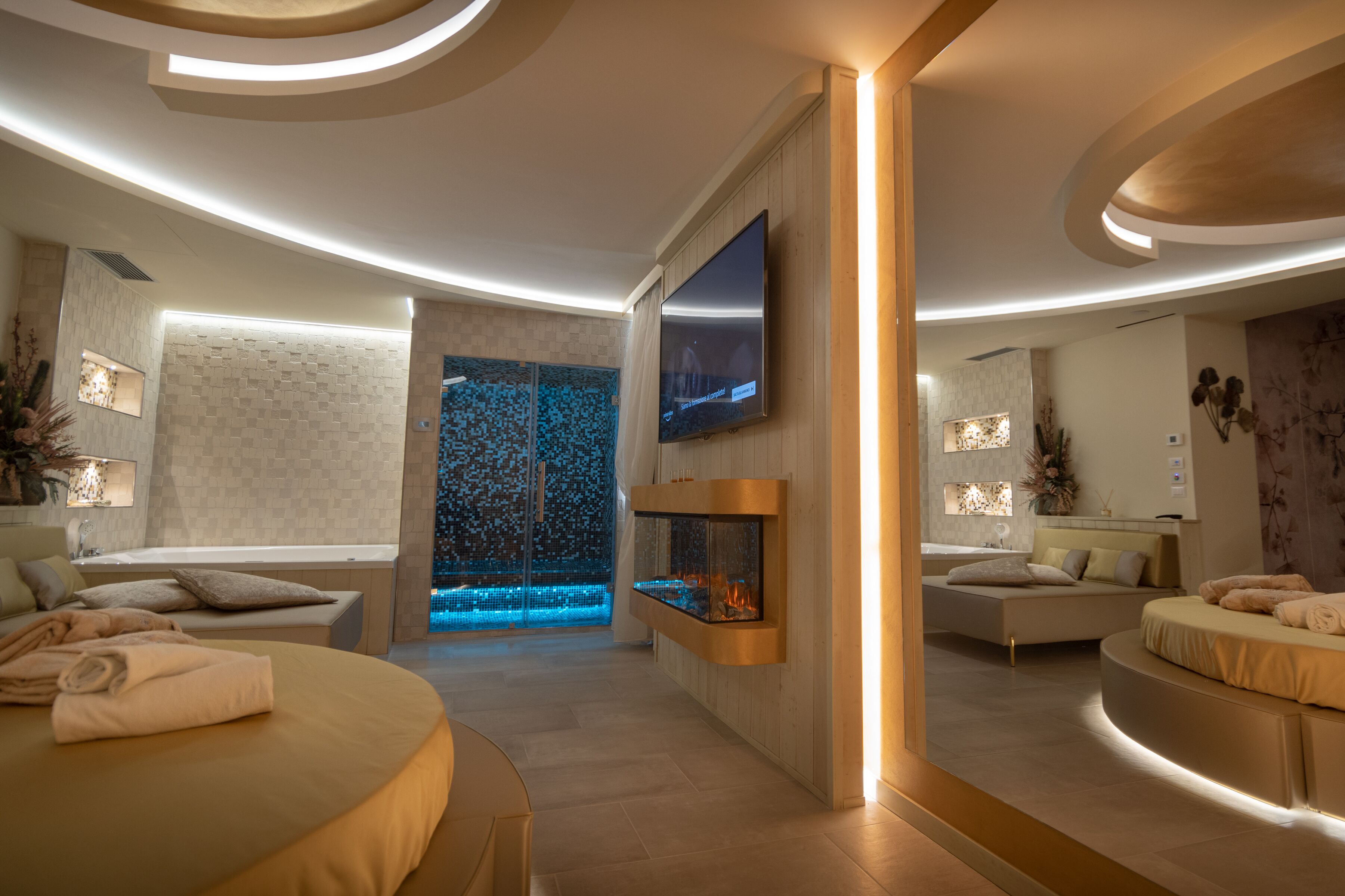 Suite monolocale Exclusive, idromassaggio | 1 camera, biancheria da letto di alta qualità, copriletto in piuma