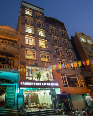 Front of property – evening/night - Cannon Fort Cat Ba Hotel (Hai Phong)