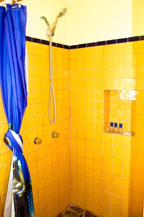 Family House, 3 Bedrooms | Bathroom shower - Labellaventura (Las Galeras)