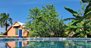 Outdoor pool, sun loungers - Labellaventura (Las Galeras)