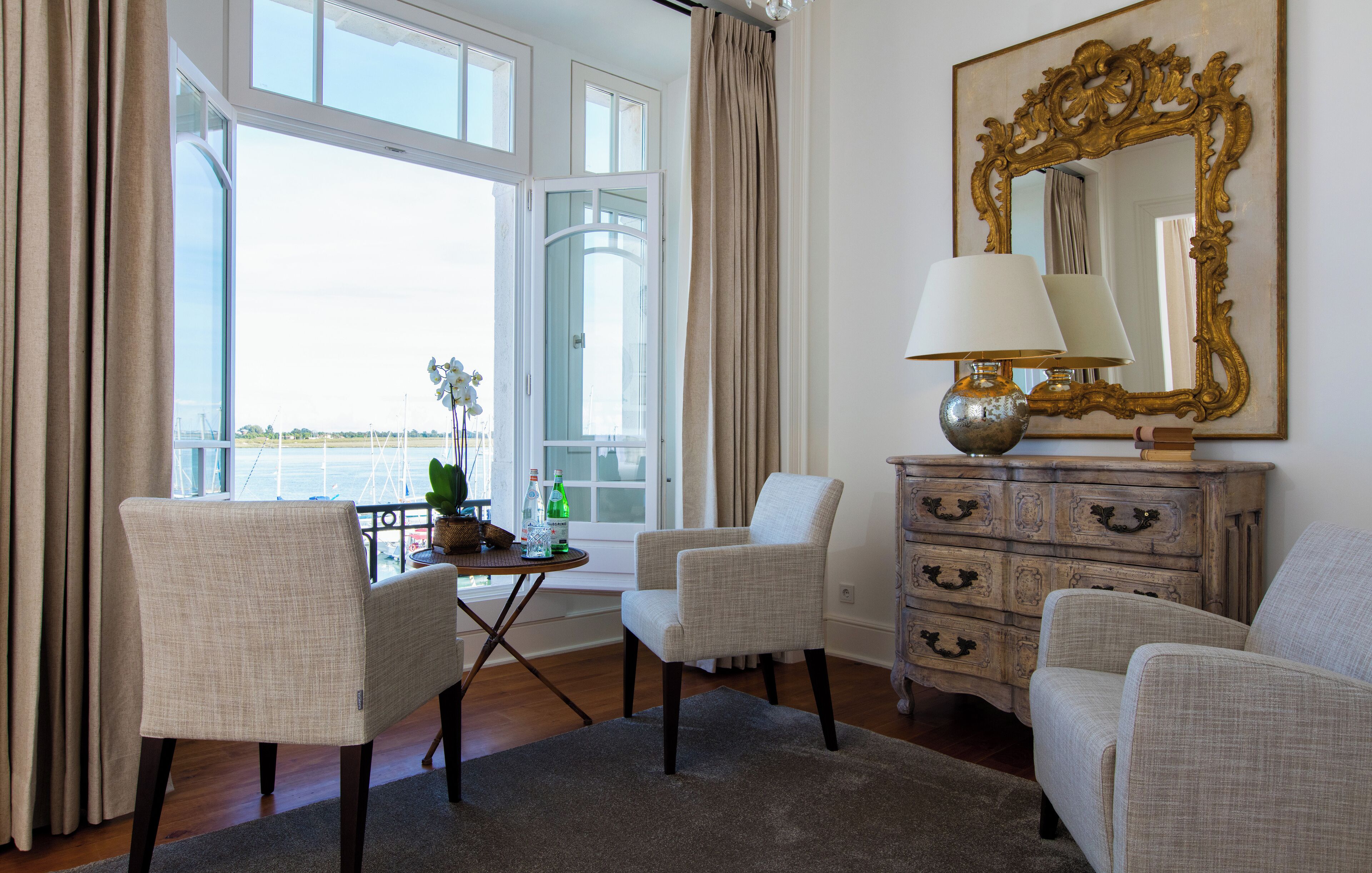 Bộ trải giường bằng vải cotton Ai Cập, bộ đồ giường cao cấp, minibar 