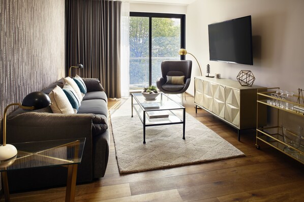 Elite Suite, 3 Bedrooms, Balcony, Park View | View from room