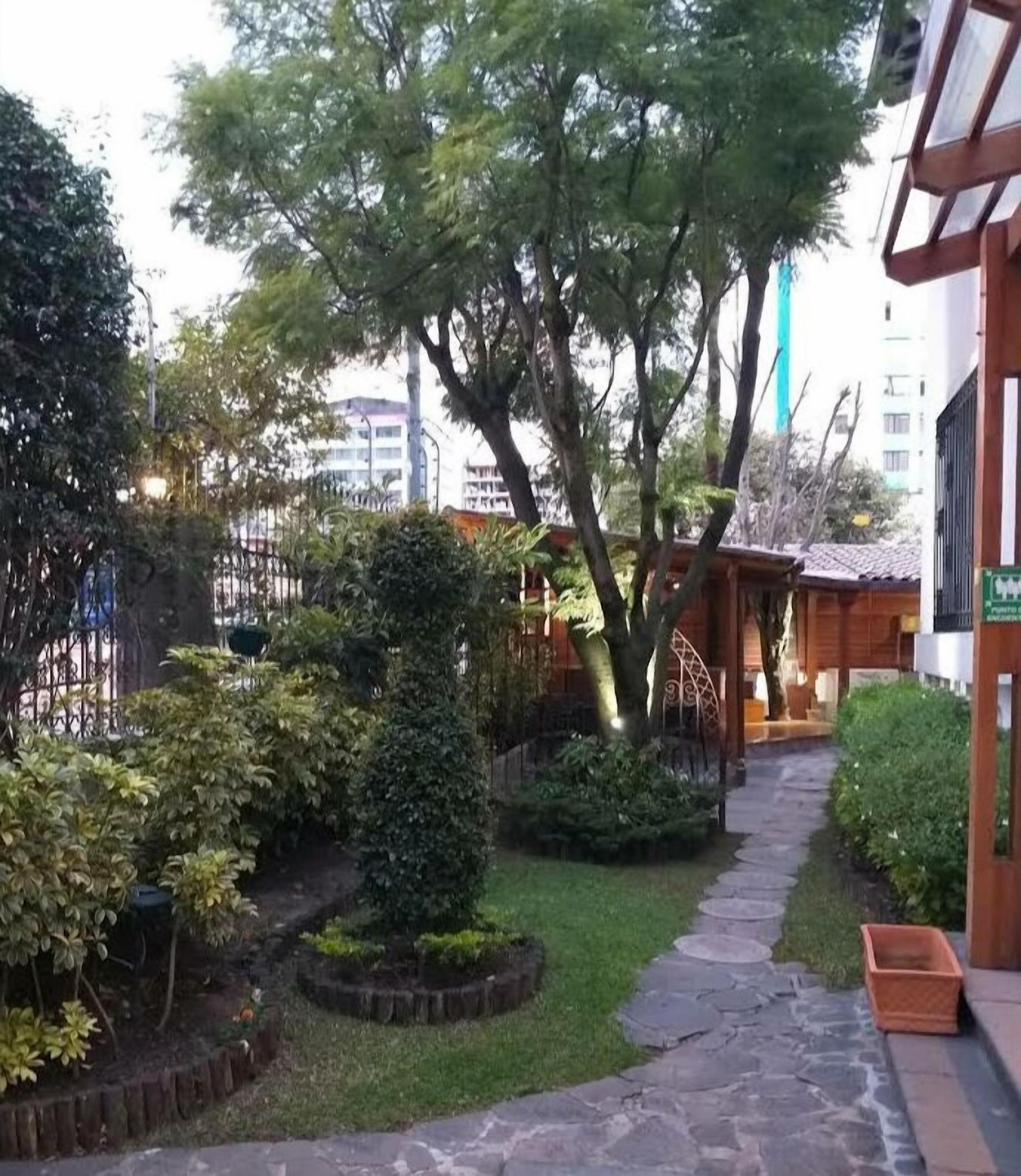 Entrada de la propiedad