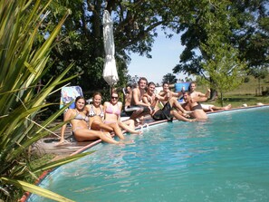 Outdoor pool - Estancia Aguila Blanca (Minas)