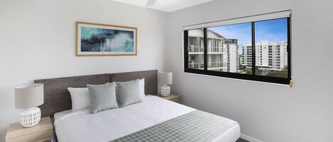 Standardlejlighed - 1 soveværelse | 2 soveværelser, strygejern/strygebræt, gratis Wi-Fi, sengetøj