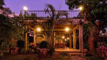 Front of property – evening/night