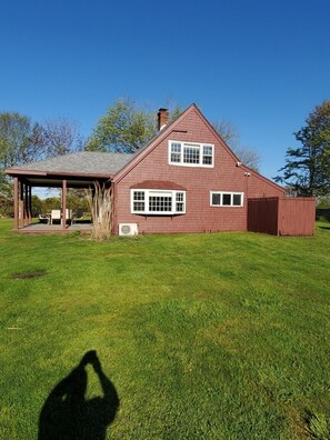 Exterior - Walk to Mansion Beach, Large Yard! (New Shoreham)