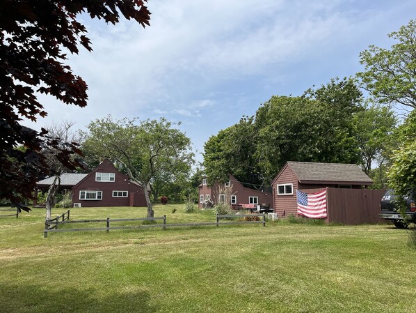 Exterior - Walk to Mansion Beach, Large Yard! (New Shoreham)