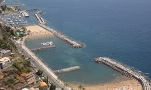 Tæt på stranden, liggestole