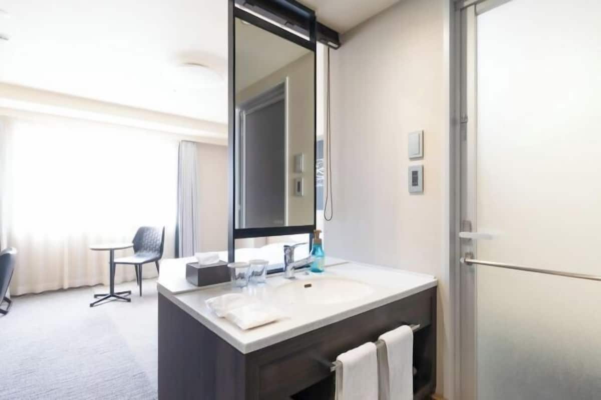 Amenidades de baño gratuitas, secadora de cabello, pantuflas, bidet