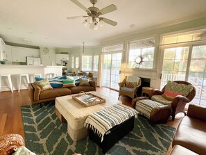 Smart TV, ping pong, books