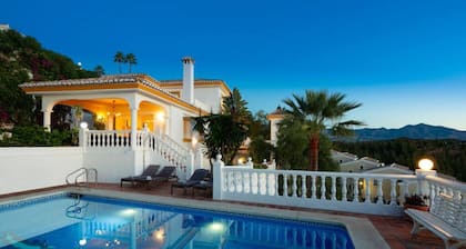 Luxury Villa with Heated Pool, Stunning Sea Views & Near Beach