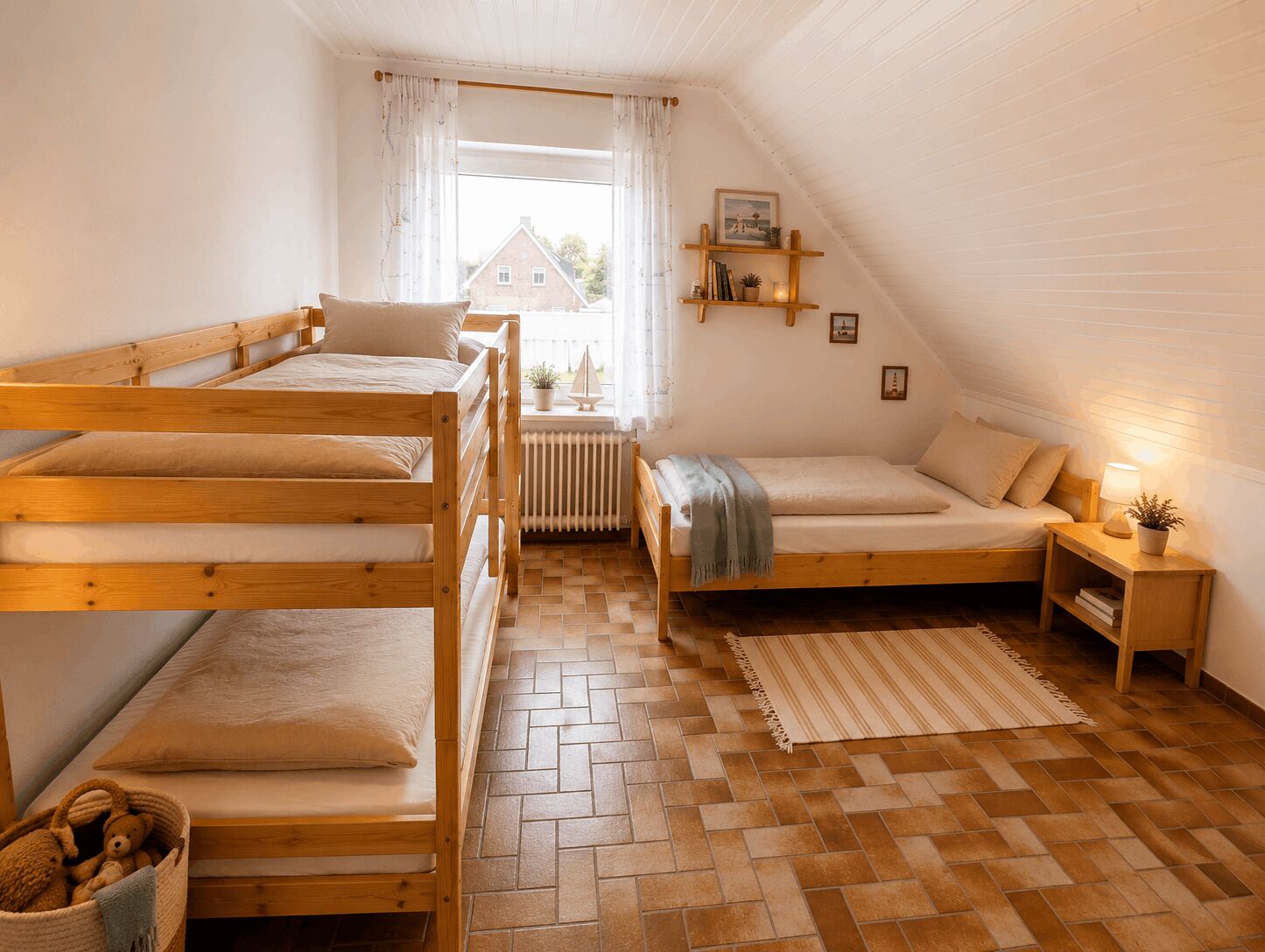 2 bedrooms, in-room safe, iron/ironing board, free WiFi