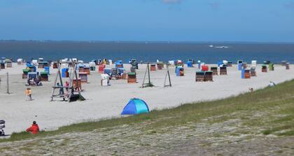 Top-Ferienhaus,7 P.,Sauna,2 Bäder,WLAN,Kamin,Strandk.,Terrasse,Hund,Spielplatz