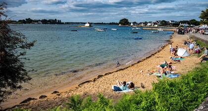 Casa de vacaciones excepcional vista en la isla de St. Cado (Etel)