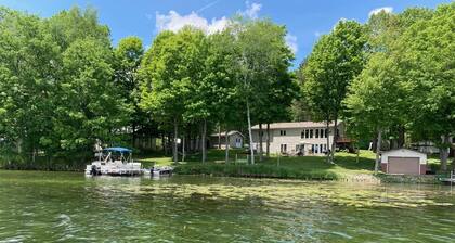 Waterfront Lake House / Cabin Crane Lake -kadulla lähellä Pickerel WI - katso video!