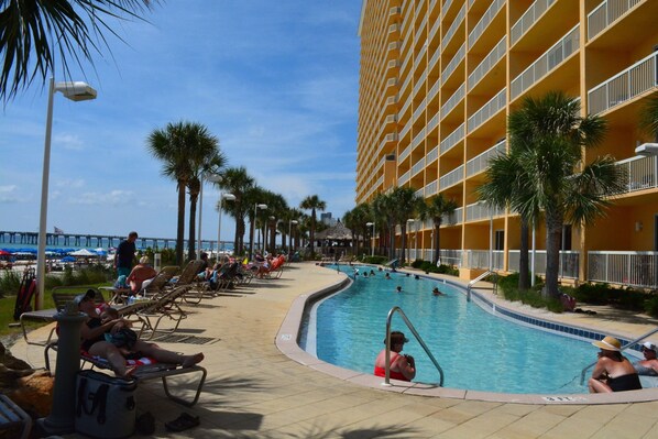 Una piscina climatizada