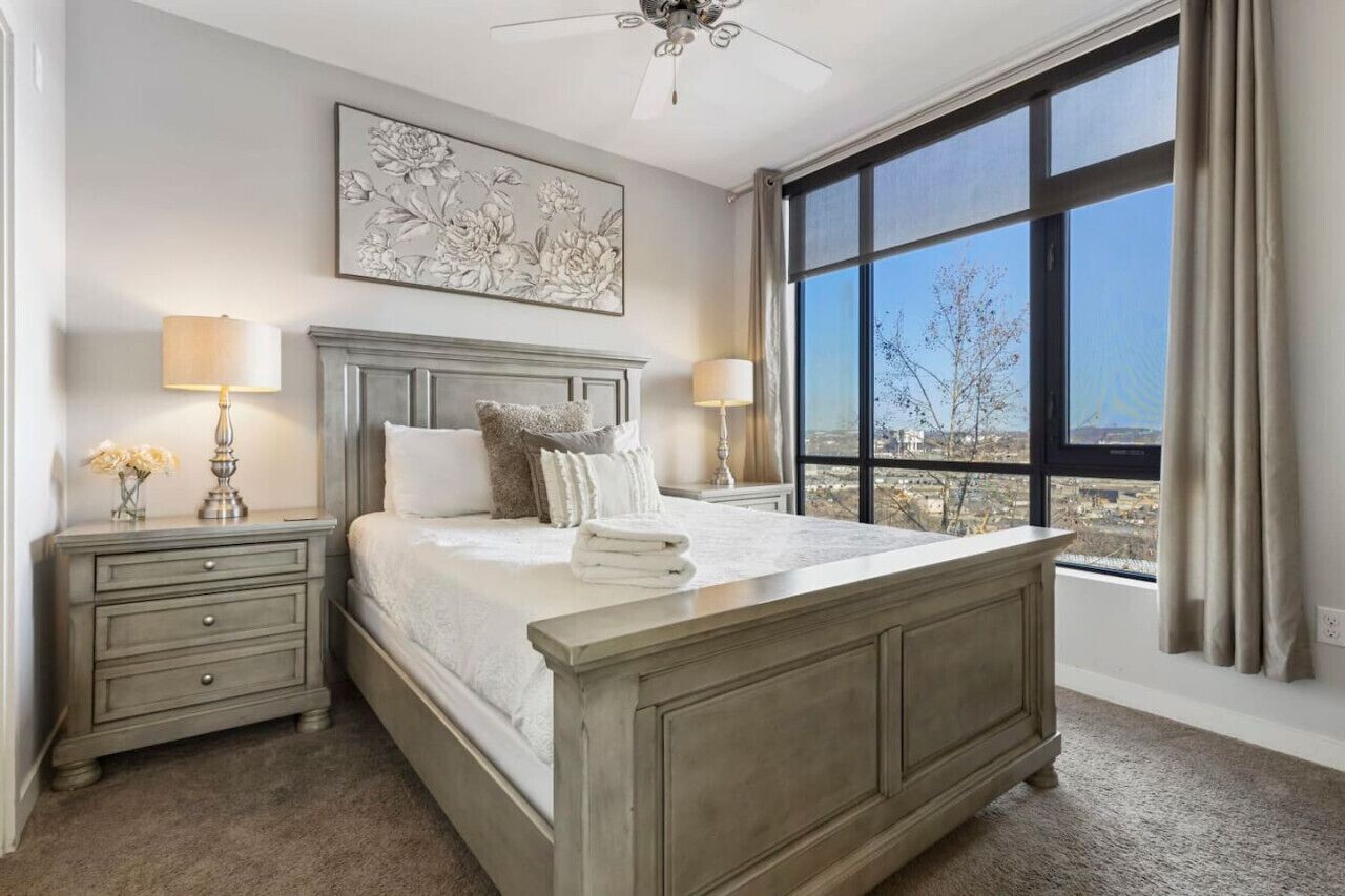 2 soveværelser, skrivebord, strygejern/strygebræt, gratis Wi-Fi