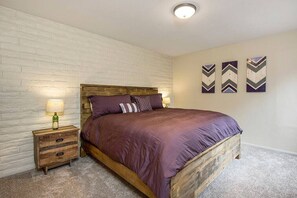 3 habitaciones, tabla de planchar con plancha, cuna de viaje y wifi 