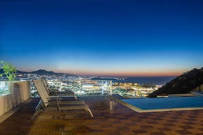 A heated pool - TOP SHELF LUXURIOUS Pedregal Condo - Professionally Designed for Peace & Comfort (CABO SAN LUCAS)