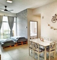 Two Bedroom Apartment  | 2 bedrooms, individually decorated, individually furnished