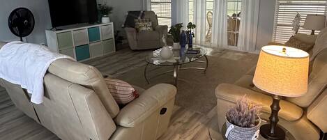 Smart-tv en een stereo