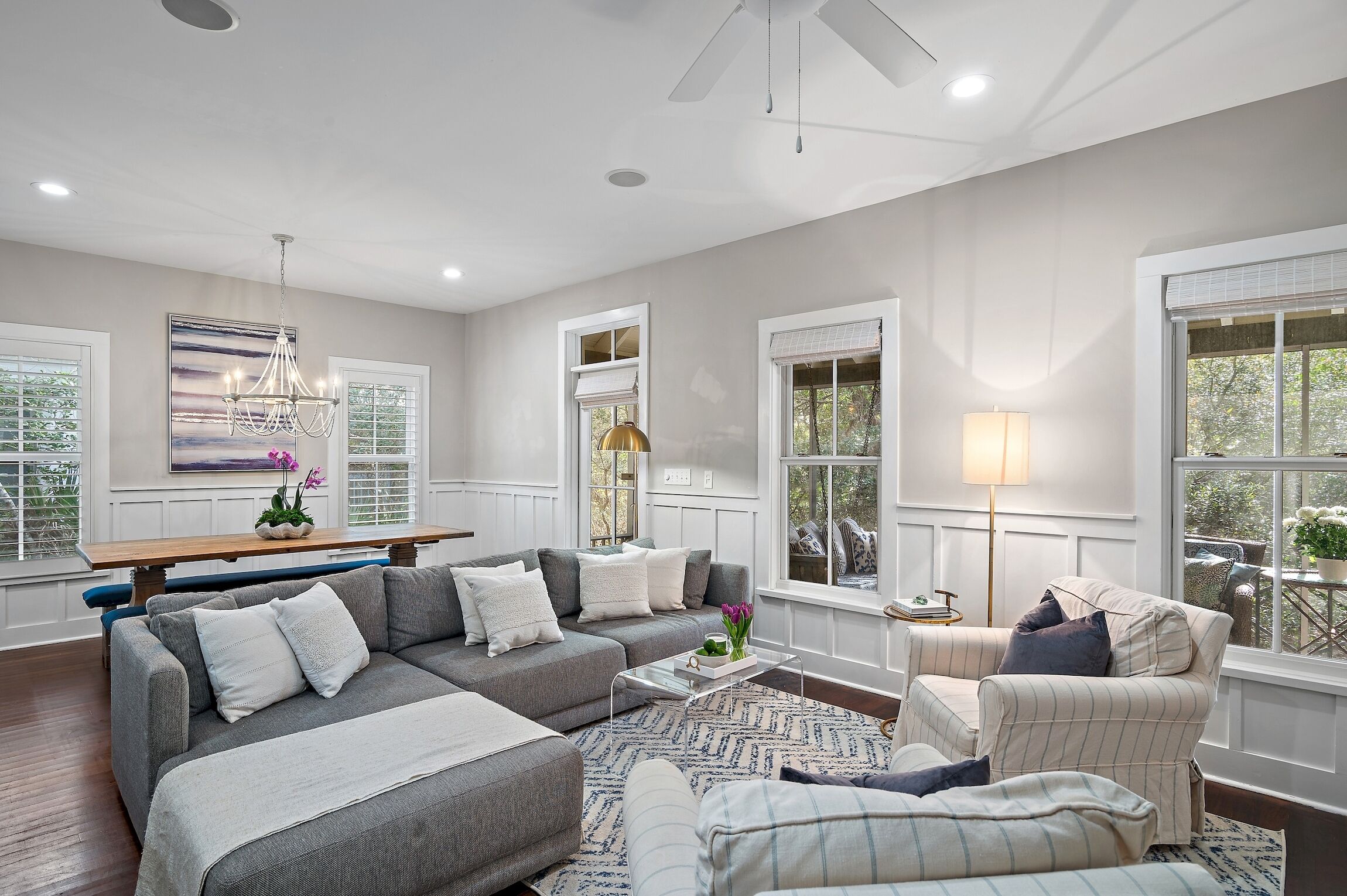 Smart TV, DVD player, books