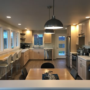 Fridge, microwave, oven, stovetop - Hemlock House - Beautiful Home with the best location in town! (Sitka)