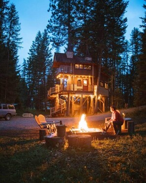 Overnattingsstedets uteområder