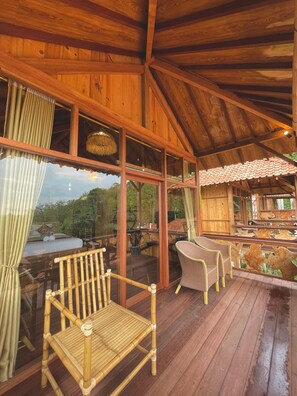 Premier Room, 1 King Bed | Terrace/patio - RAJAKLANA Resort, Villa And Spa (Bangunjiwo)